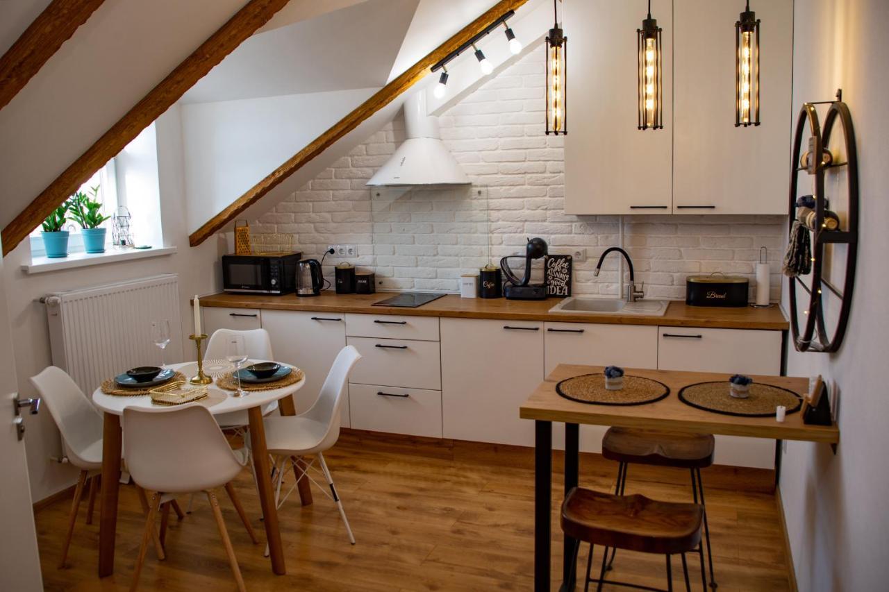 Old Town Loft Apartments คาเมียเนตส์-โปดิลสกี ภายนอก รูปภาพ